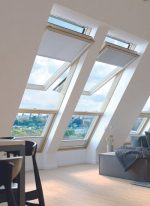 Fakro ARF 94x118cm žalūzijas jumta logiem - Image 4