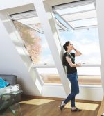 PVC balkona logi  Fakro Galeria FGU-V P50 78x255cm - Image 3